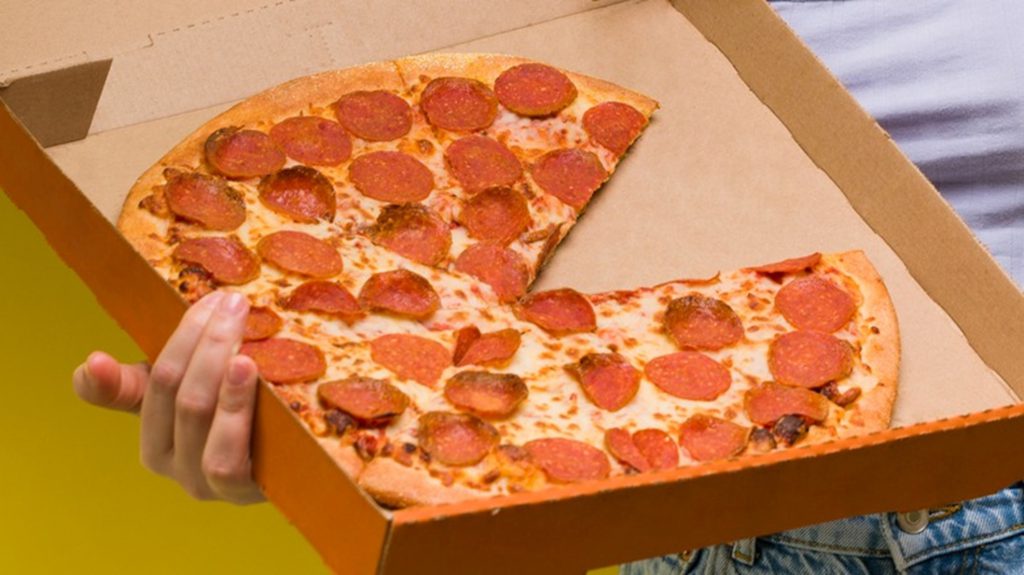 جعبه پیتزا مربعی