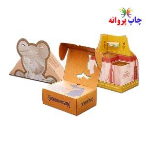 سفارش جعبه مقوایی-چاپ جعبه مقوایی-