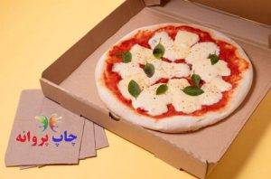 ویژگی های جعبه پیتزا نیم متری ایفلوت